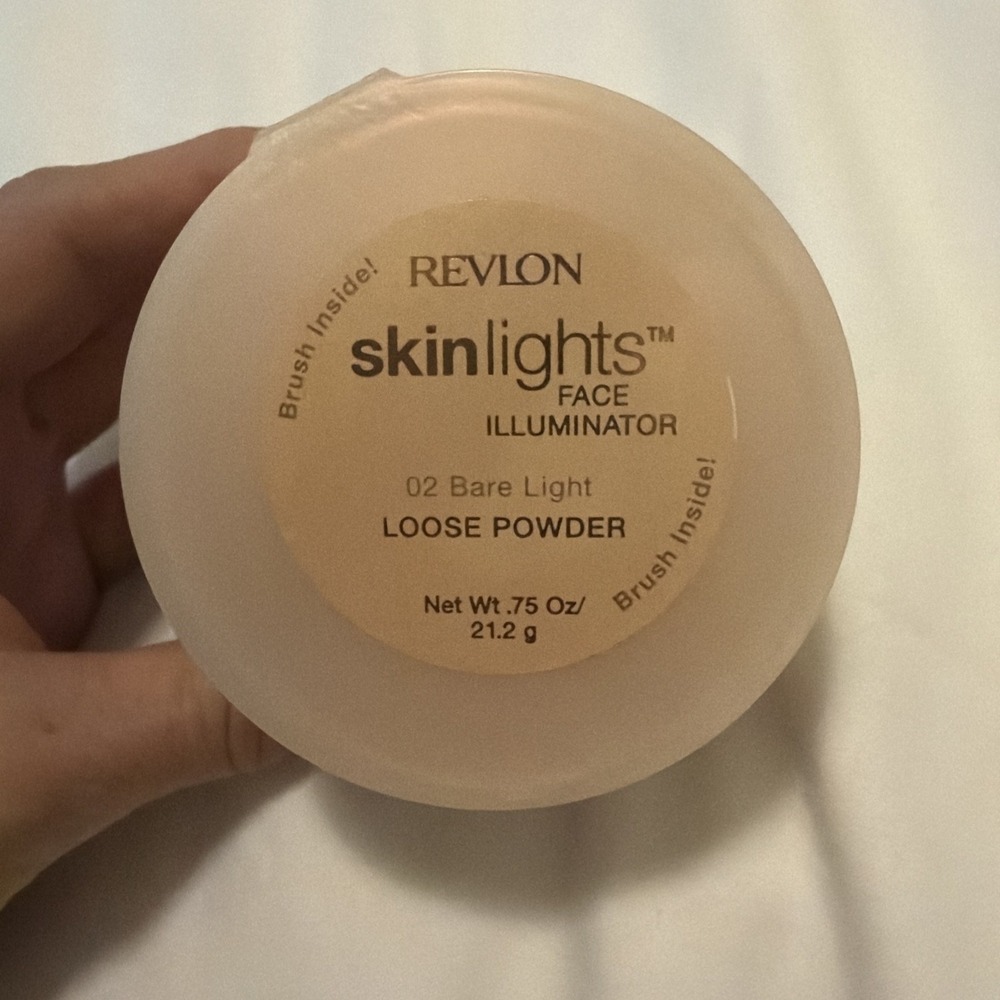 New REVLON Skinlights Face Illuminator Loose Powder 02 Bare Light **RARE